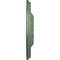 Ekena Millwork Leaf Ceiling Medallion (Fits Canopies up to 4 3/4"), 11 3/8"OD x 3 5/8"ID x 1 1/8"P, Athenian Green CM11LFAGF - alternate 4